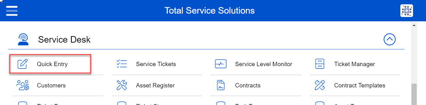 service _menu