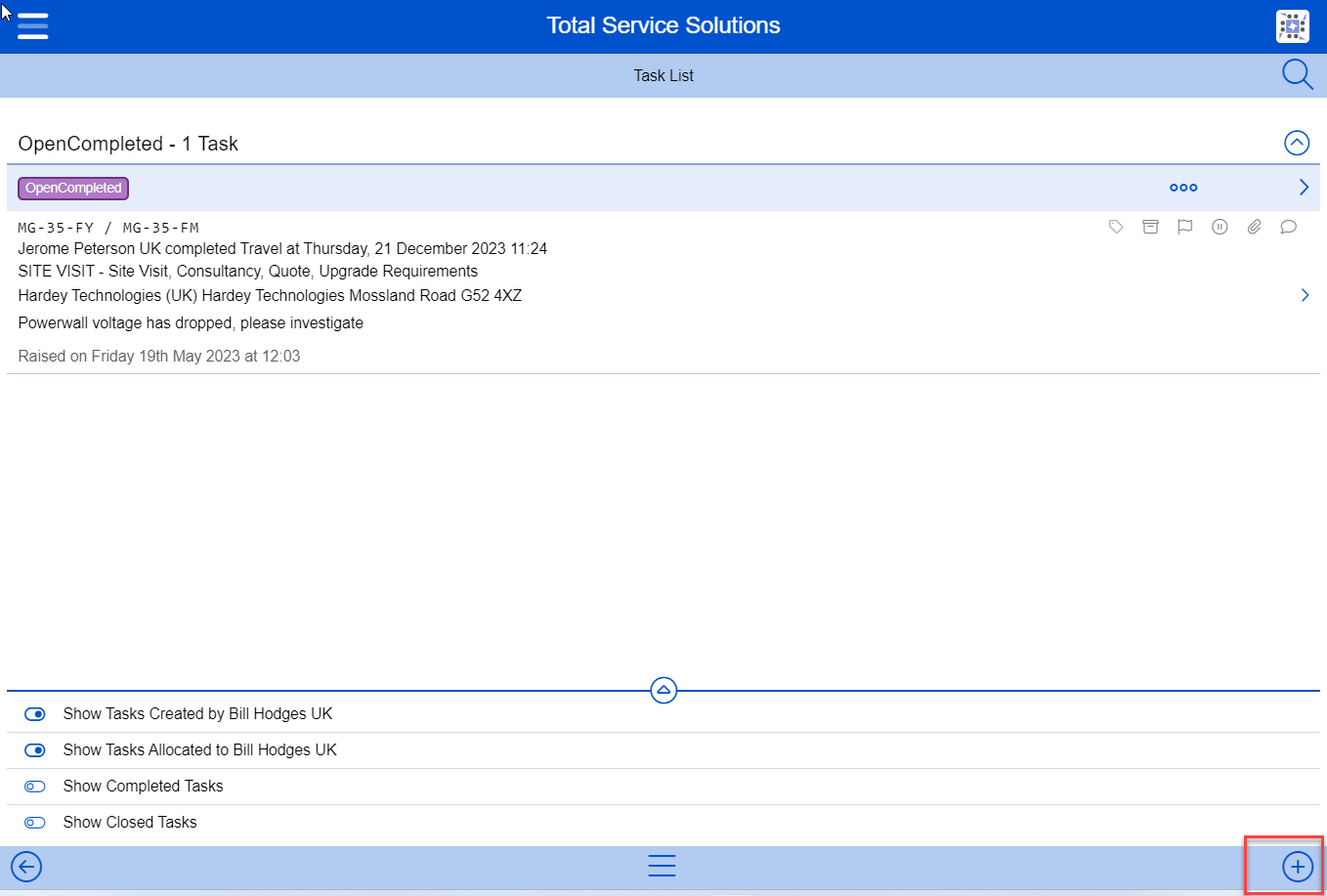 service _menu